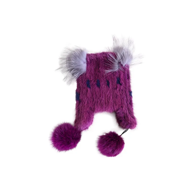 Lagur Mink Fur Thermal Hat Women's-2