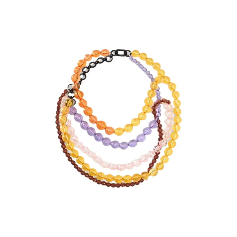 Bimba Y Lola Bead embellished Necklace-0