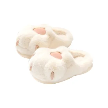Le Drag Slippers White/Gray/Pink