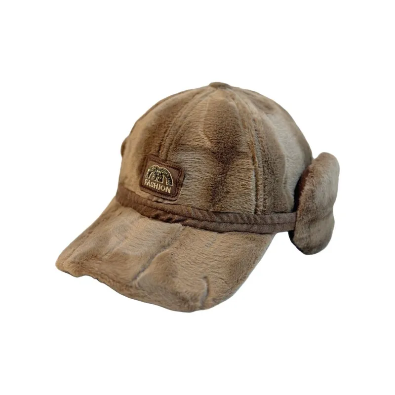 JEANSWEST Rabbit Fur Blend Baseball Caps Unisex-6
