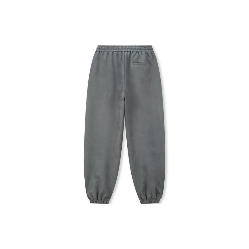 BONELESS Casual Pants Unisex Dark Gray-1