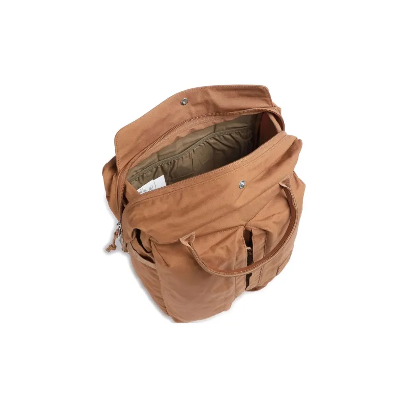 Fjallraven Polyester Backpack Unisex Khaki Gray-3