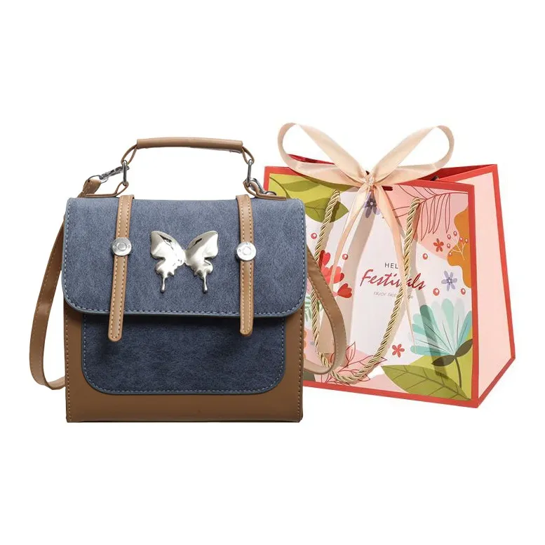 Cwatcun PU Backpack Women's White & Pink Brown & Brown Blue & Blue-12