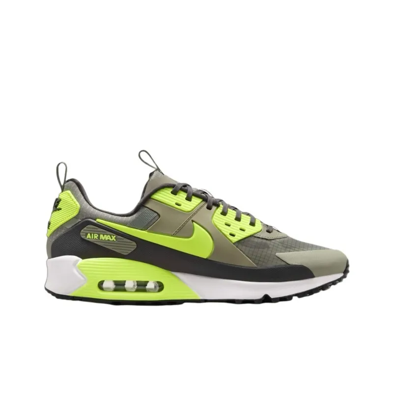 Nike Air Max 90 Anti Slip Wear Resistant Low Top Casual Running Shoes Men's Green-1