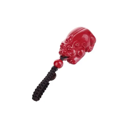 YANXIANGYUAN Cinnabar Keychains Unisex