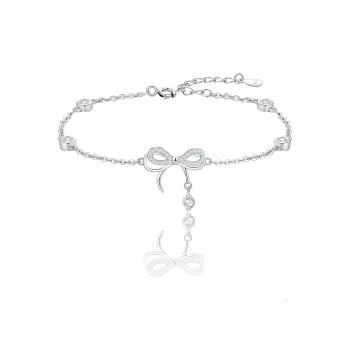 MAGICPOLE 999 Fine Silver Bracelets Women's Silver Anniversary