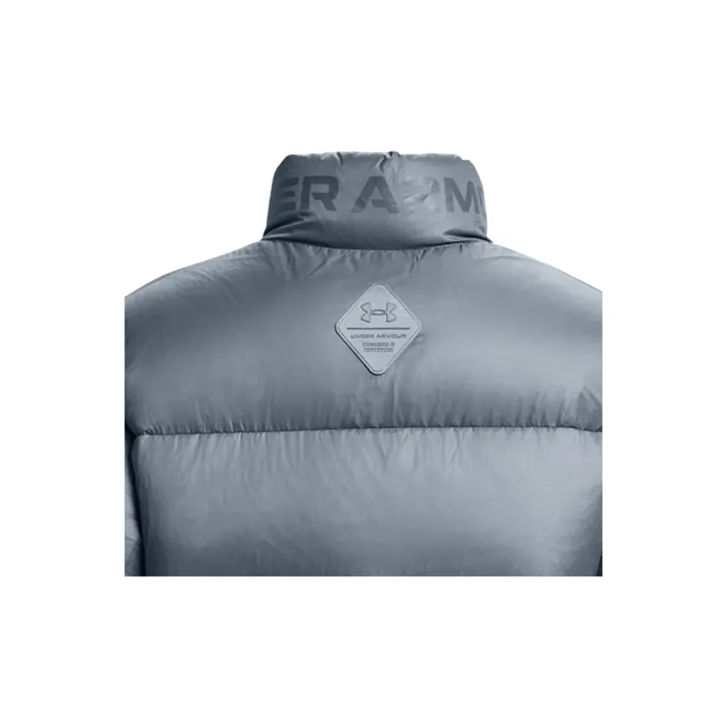 Under Armour ColdGear Infrared Down Jacket Unisex Lime Gray Includes Bag-5