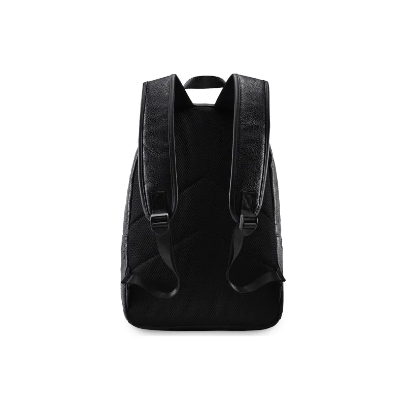 GLORY&CO PVC Backpack Laptop Bag Backpack Large Size Men's Black-2