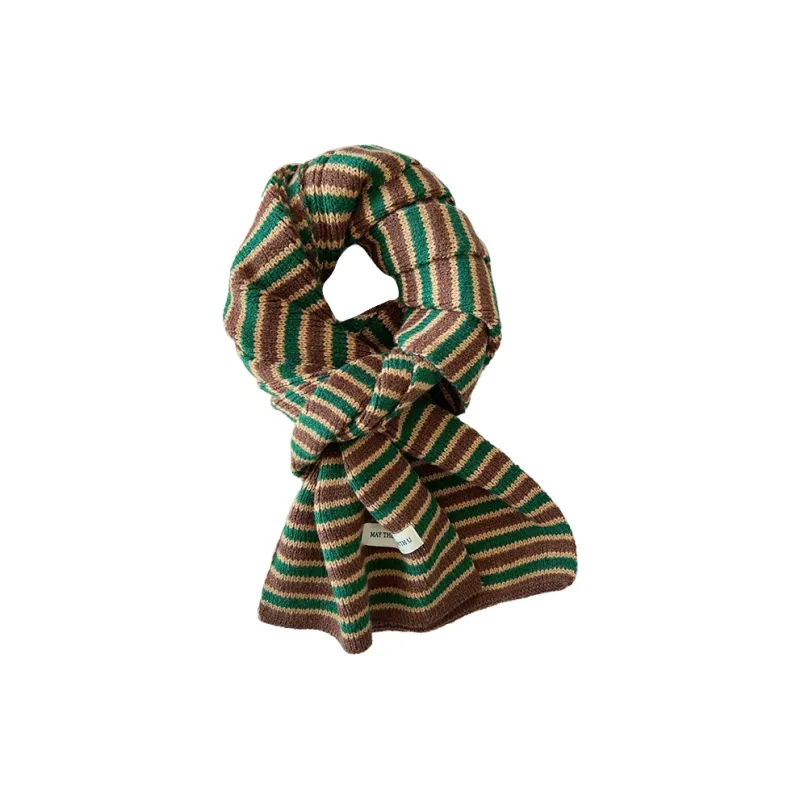 ASTAR HADES Acrylic Knit Scarves Unisex-4