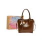 Brown+Charm+Shopping Bag