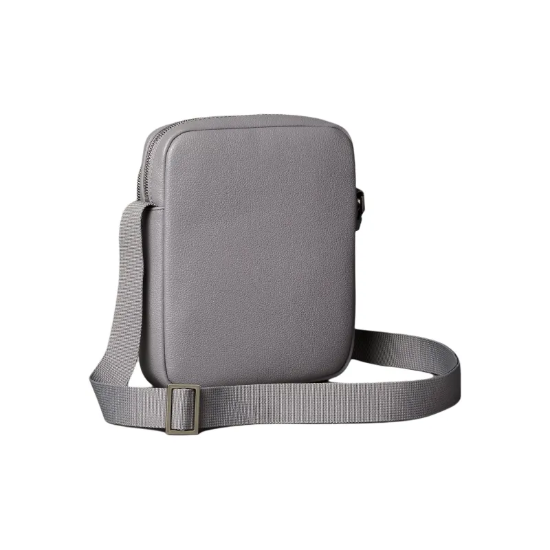 CALVIN KLEIN Polyurethane Reporter Bag Shoulder Bag Crossbody Bag Micro Men's Titanium-1