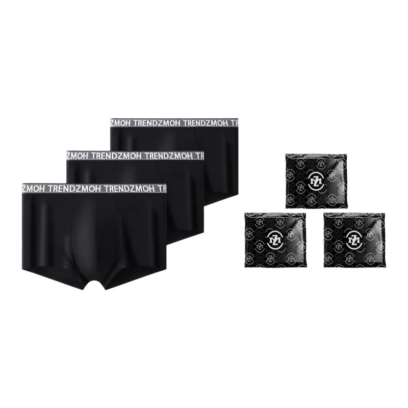 ZMOH Square cut Underwear Men's Independent Shopping Bag Included-15