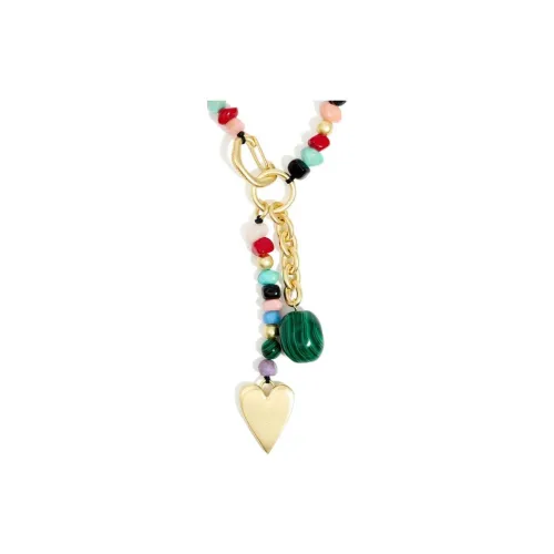 Bimba Y Lola Heart-charm Beads Necklace