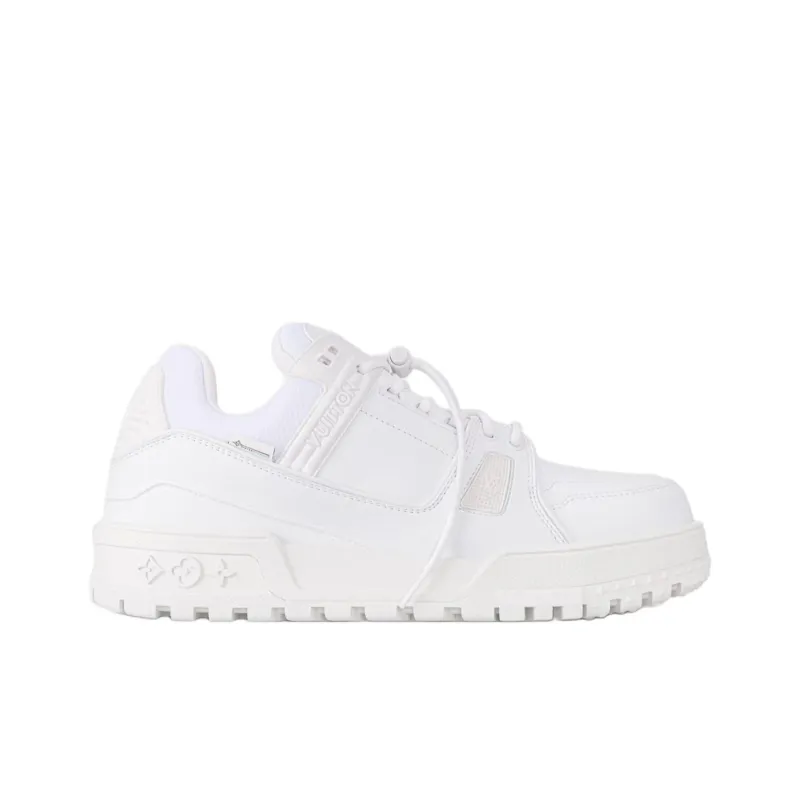 LOUIS VUITTON SKI Skiing Series Low Top Skateboard Shoes Men's White-1