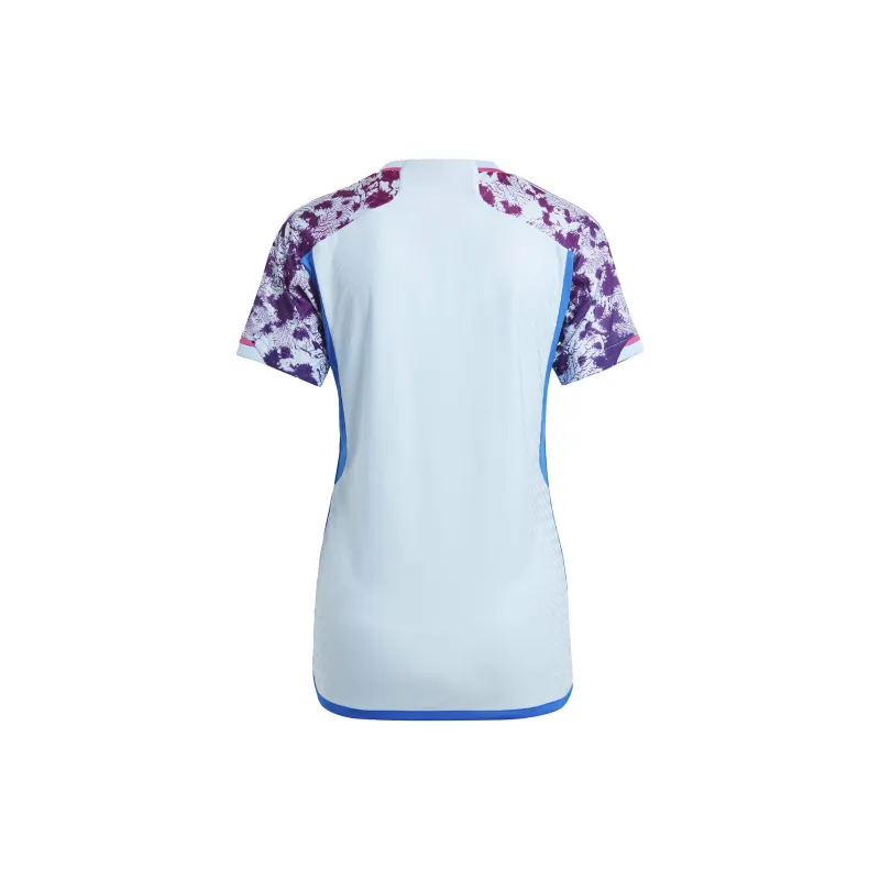 Adidas Spain Soccer Jerseys Women's Radiant Blue-1