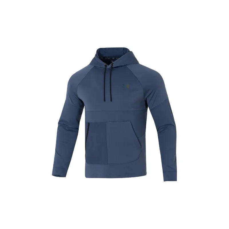 Under Armour Sweatshirt Unisex Dark Blue Includes Shopping Bag-5
