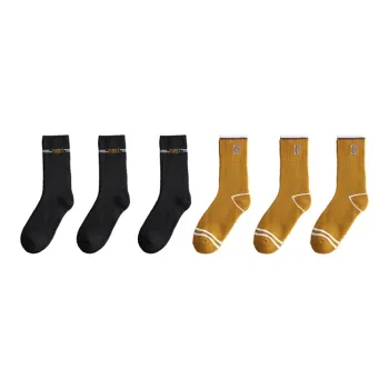 YUZHAOLIN Mid Calf Socks Men's Combo Set