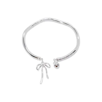 YINSHANGYA S999 Fine Silver Bangles Women's