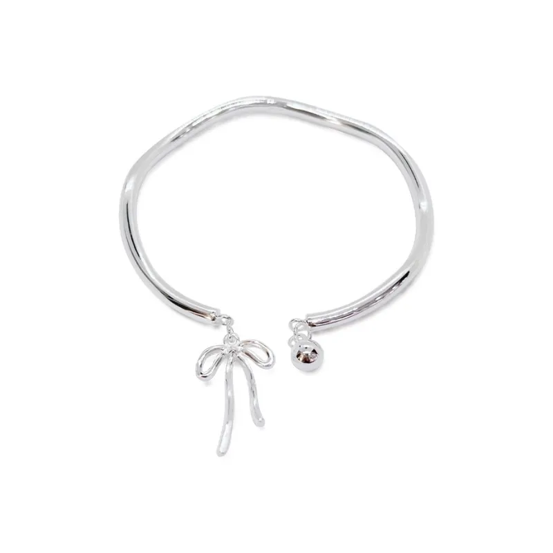 YINSHANGYA S999 Fine Silver Bangles Women's-0