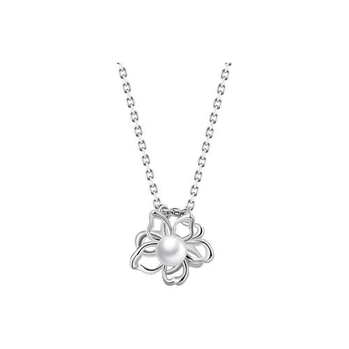 LAOYINJIANG Pearl Adjustable Collarbone Chain Women's