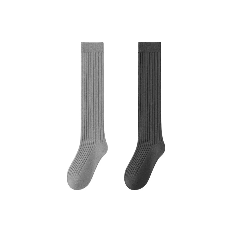 SHIWAJI Knee High Socks Women's 2 Pack-4