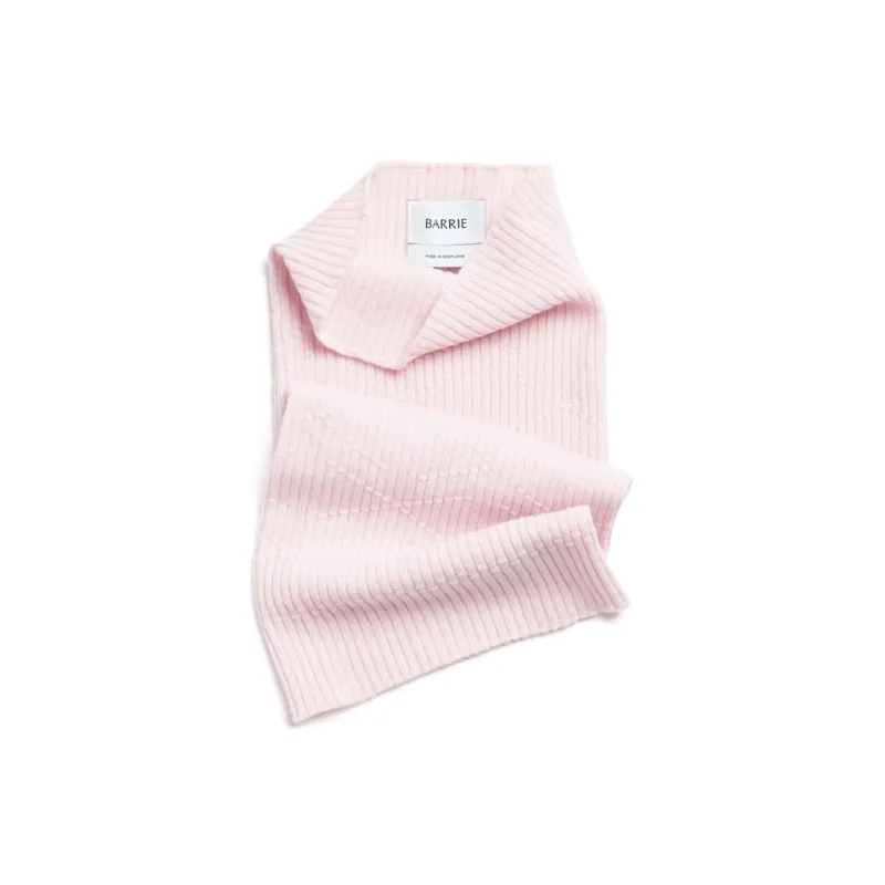 Barrie Ribbed knit Cashmere Snood-0