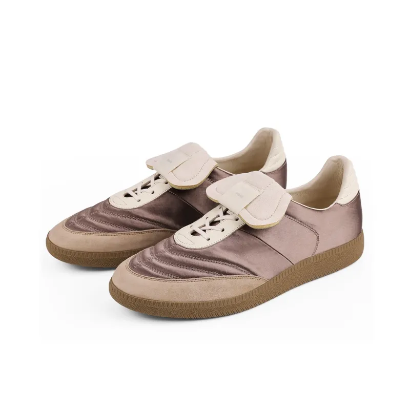 PANE Lagerby Collection-KASHMIR Cashmere Wear-Resistant Slip-Resistant Low-Top Casual Shoes Unisex Brown-2