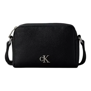 CALVIN KLEIN PU Camera Bag Shoulder Bag Crossbody Bag Women's Black