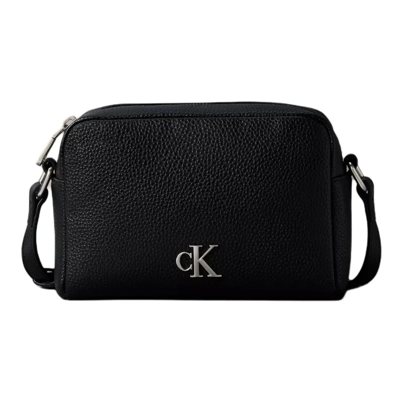 CALVIN KLEIN PU Camera Bag Shoulder Bag Crossbody Bag Women's Black-0