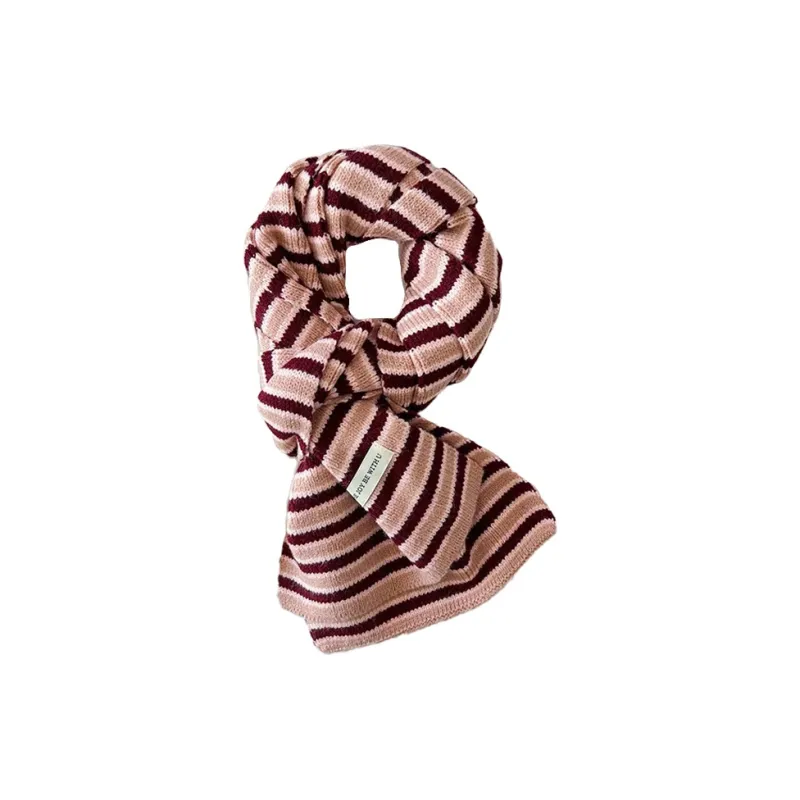 ASTAR HADES Acrylic Knit Scarves Unisex-5