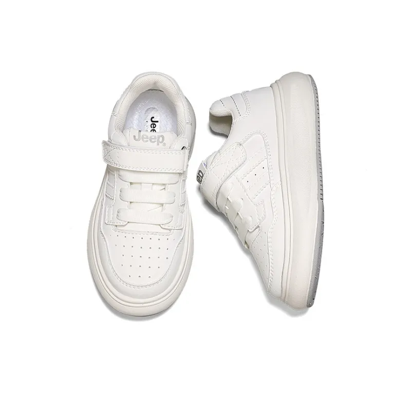 Jeep Slip Resistant Anti Kick Wear Resistant Breathable Low Top Kids' Skateboarding Shoes Kids'-8