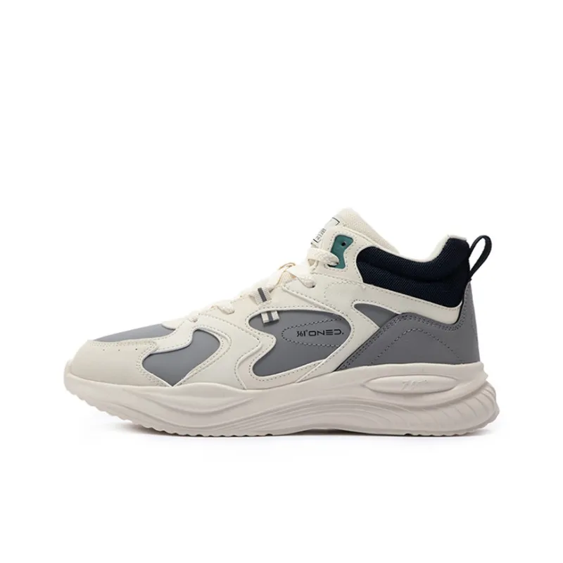 361° Cushioned Anti Slip And Wear Resistant Warm High Top Casual Shoes Men's Sago-0
