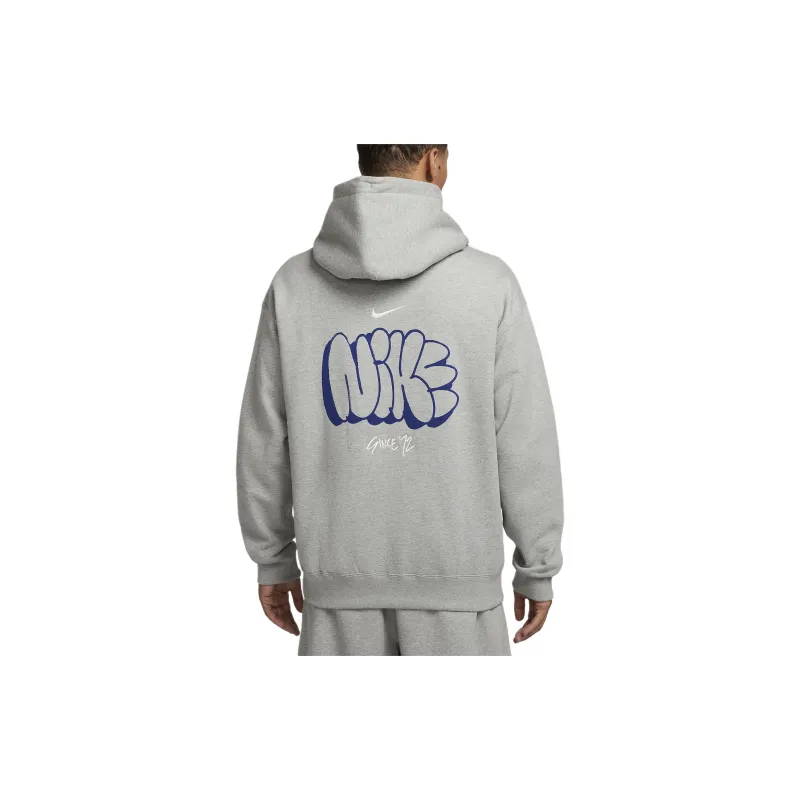 Nike Solo Swoosh Sweatshirt Men's Dark Gray Mixed Color-1