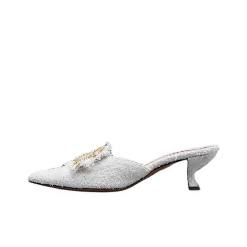 THOM BROWNE· Wrap-toe Slippers Women's White