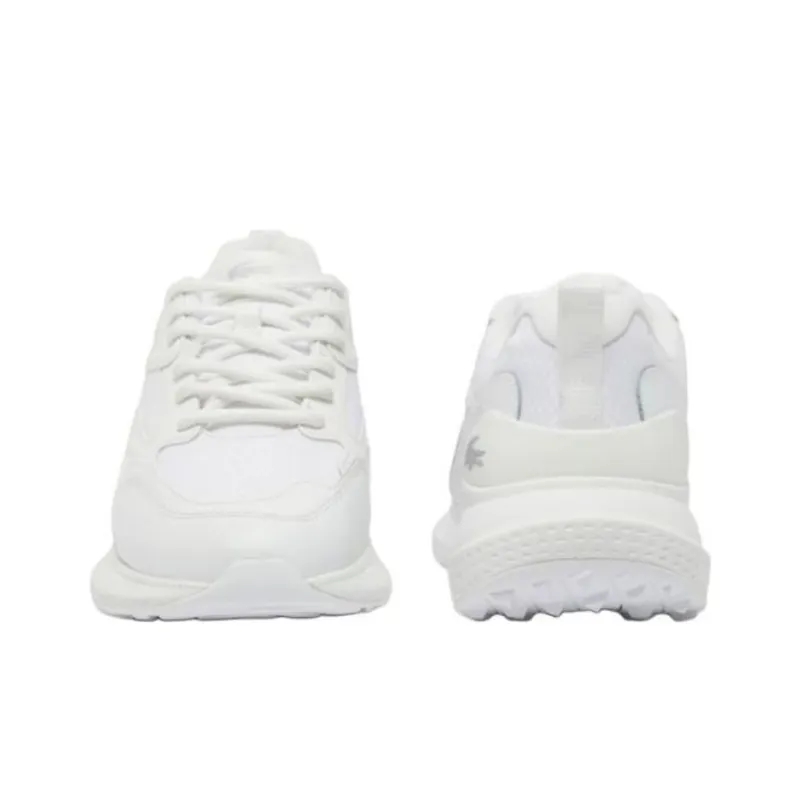 LACOSTE Evo Slip Resistant Low Top Casual Shoes Men's White-4