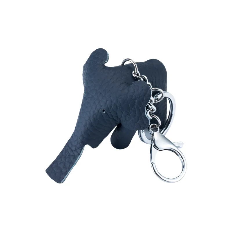 Tong Tong Rabbit Top Grain Cow Leather Keychains Unisex-13