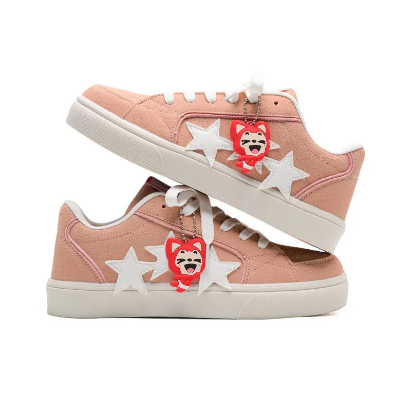 ALI THE FOX Slip Resistant Cushioning Abrasion Resistant Lightweight Breathable Low Top Skateboard Shoes Unisex-12