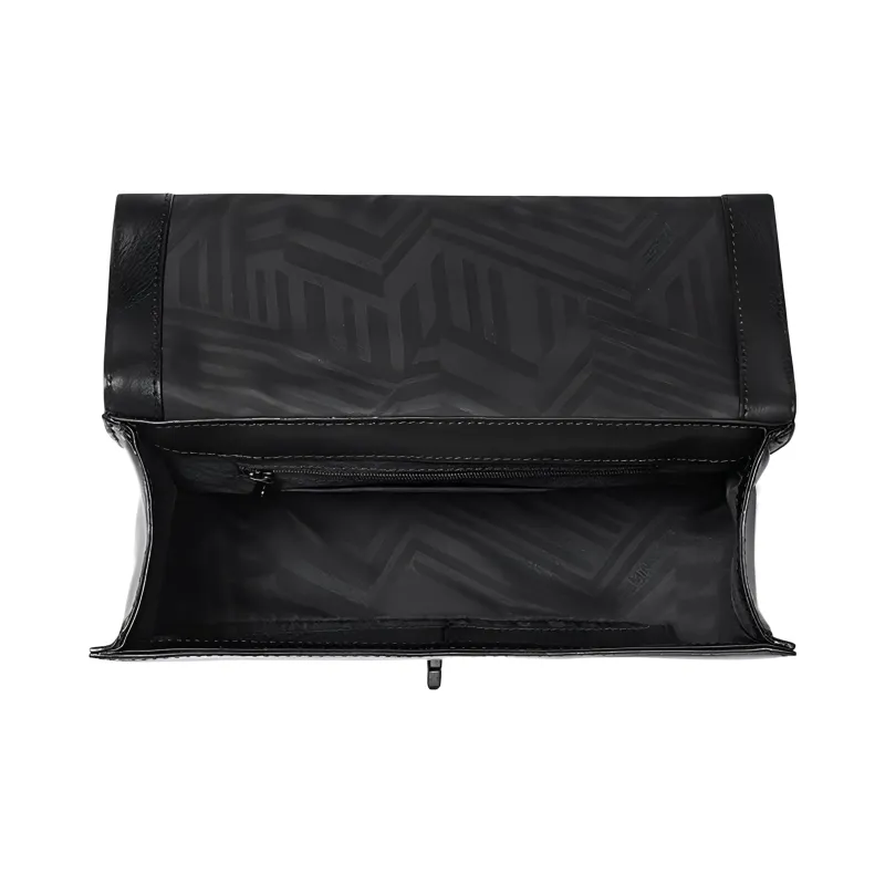 REBECCA MINKOFF Leather Shoulder Bag Crossbody Bag Women's Black-2