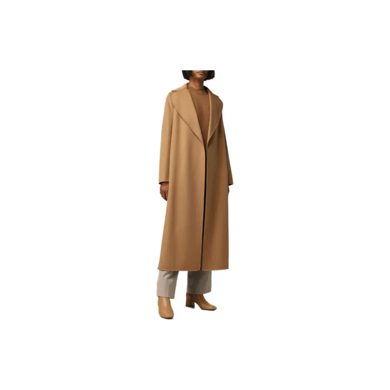 'S MAX MARA Poldo Wool Wrap Coat-2