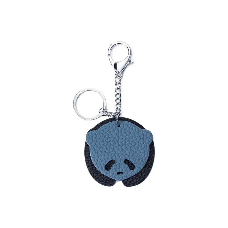 Tong Tong Rabbit Top Grain Cow Leather Keychains Unisex-7
