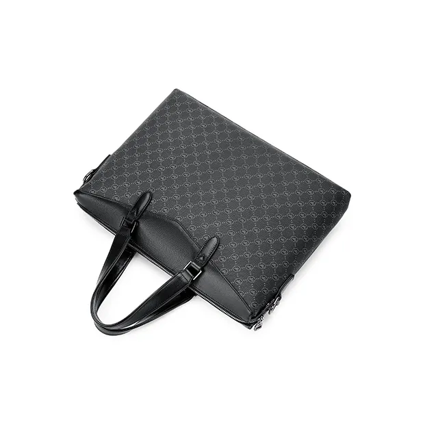 FAIRWHALE PVC Briefcases Men's Black-5