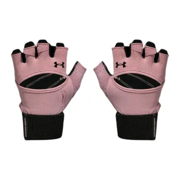Under Armour Leather Sports Gloves Women's Pink