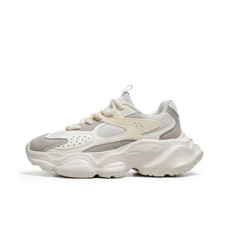 Wooden Rabbit Cushioning Anti-Slip Wear-Resistant Breathable Height Increasing Low-Top Chunky Sneakers Men's-5