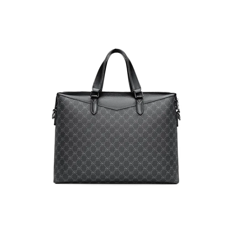 FAIRWHALE PVC Briefcases Men's Black-1