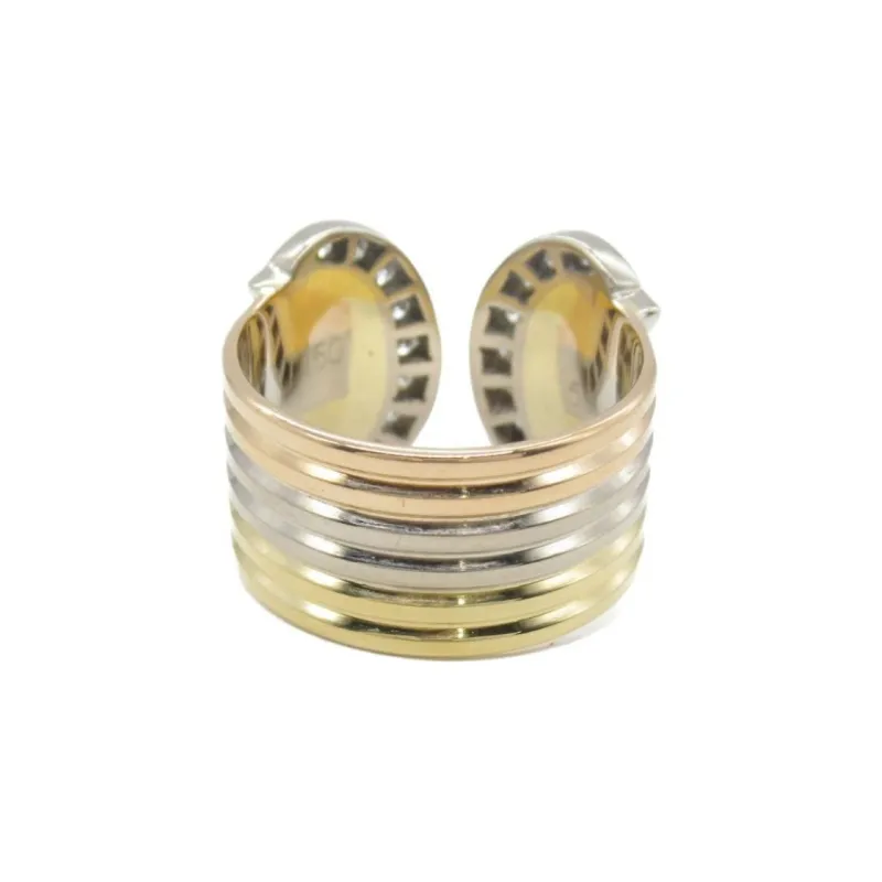 CARTIER Diamond Rings Unisex Gold-1