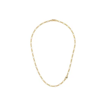 Numbering Brass With Rhodium Plating Necklaces Men's Gold