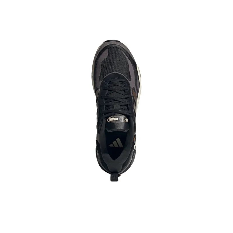 Adidas CLIMAWARM Anti Slip Wear Resistant Low Top Casual Running Shoes Women's Black Purple-4