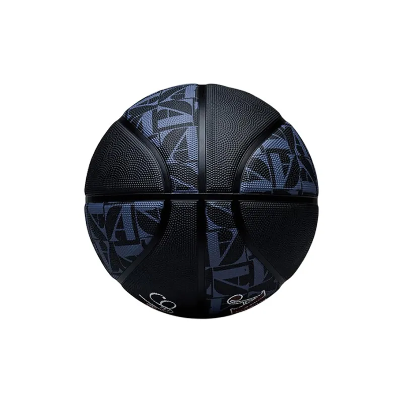 Anta Rubber Basketball Black Size 7 Ball Training Unisex-3