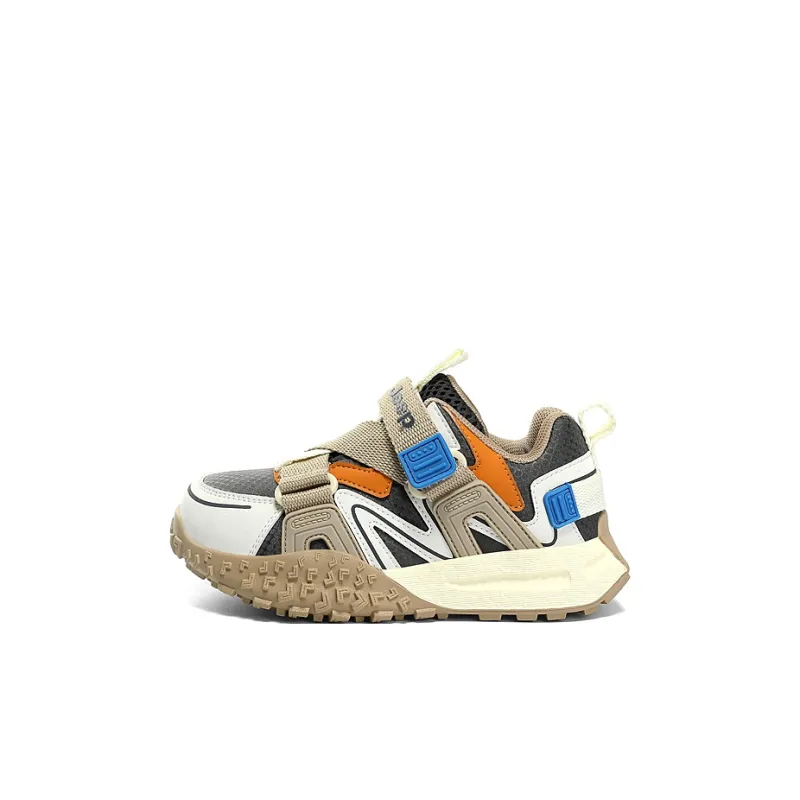 Jeep Wear Resistant Breathable Slip Resistant Anti Kick Low Top Kids Lifestyle Shoes Kids'-0