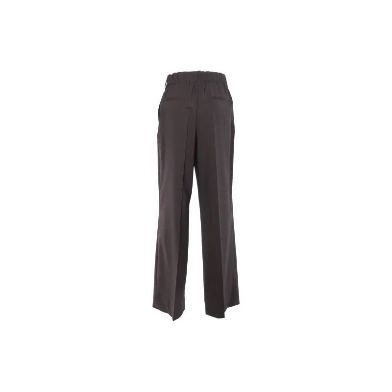 PAROSH Casual Pants Women's Brown-1